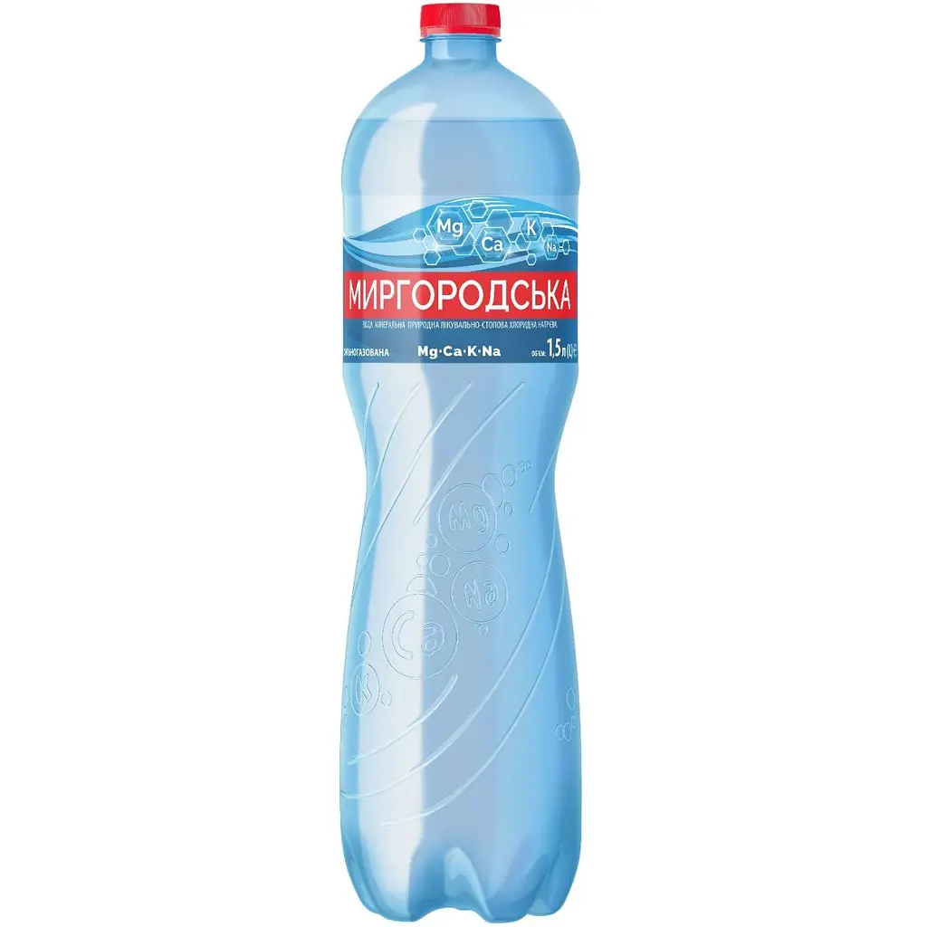 Упаковка мінеральної води Миргородська сильногазована 9 л (1.5 л x 6 шт.) - фото 2