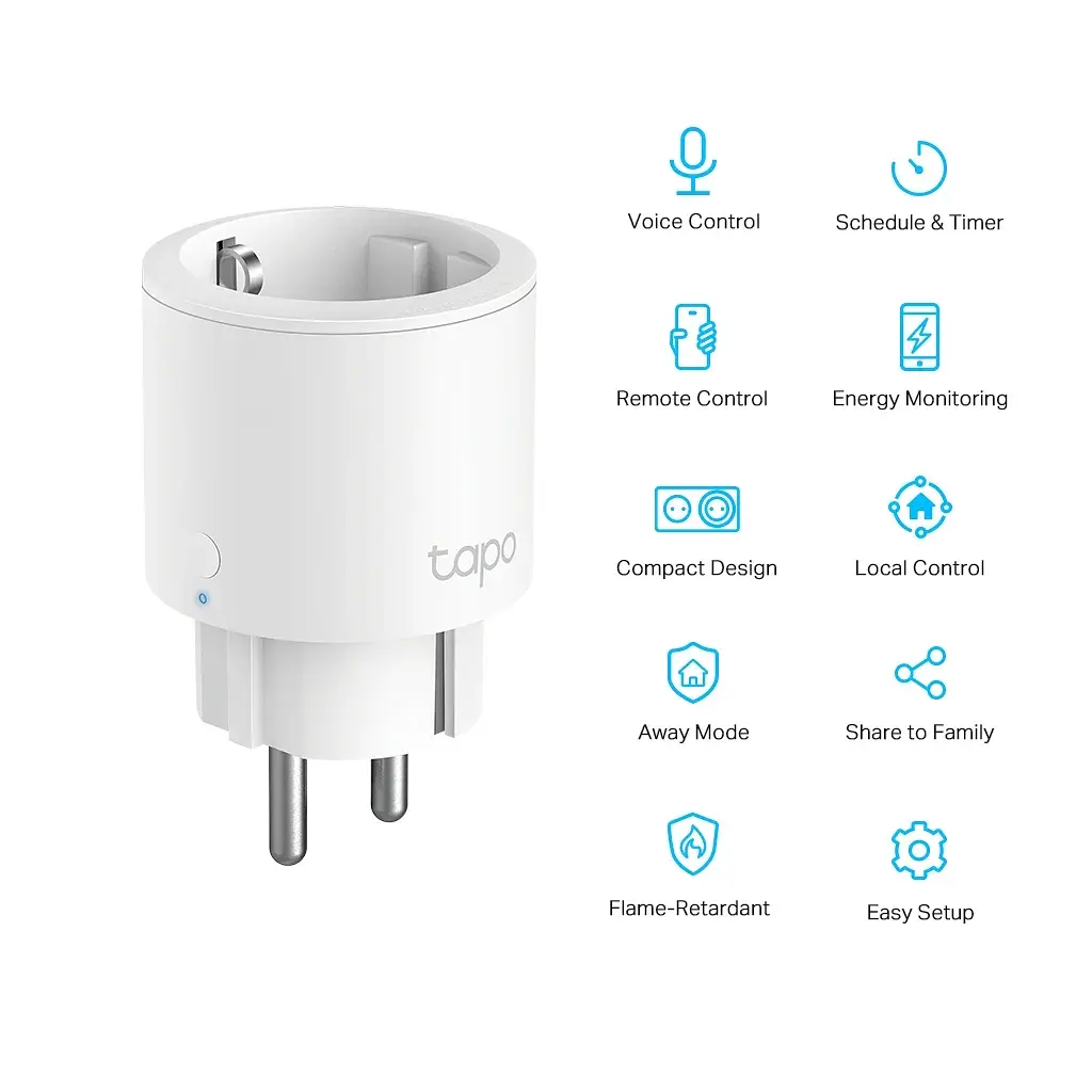 Розумна розетка TP-Link Tapo P115 (1-pack) (Tapo P115(1-pack)) - фото 2