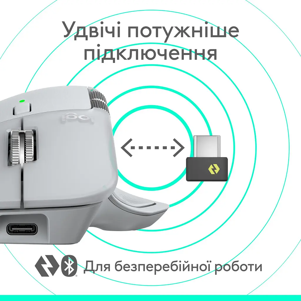 Миша Logitech MX Master 4 Pale Gray (910-007563/910-007559) [151022] - фото 10