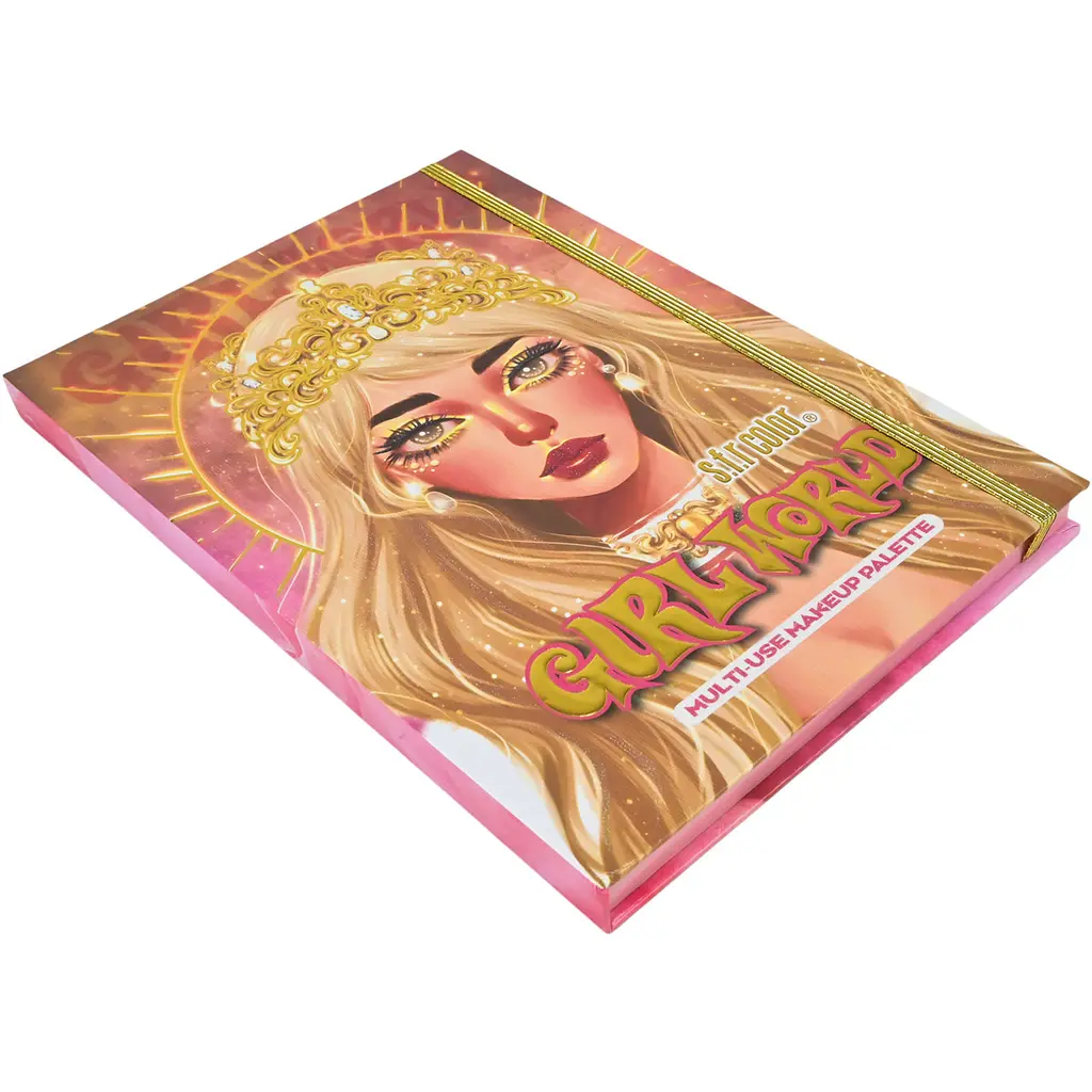 Дитяча палетка косметики Girl World 64 кольори, тіні для повік та рум’яна, набір декоративної косметики - фото 7