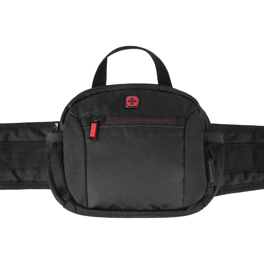 Сумка на пояс, Waist Pack, черная Wenger sum0027704 - фото 4