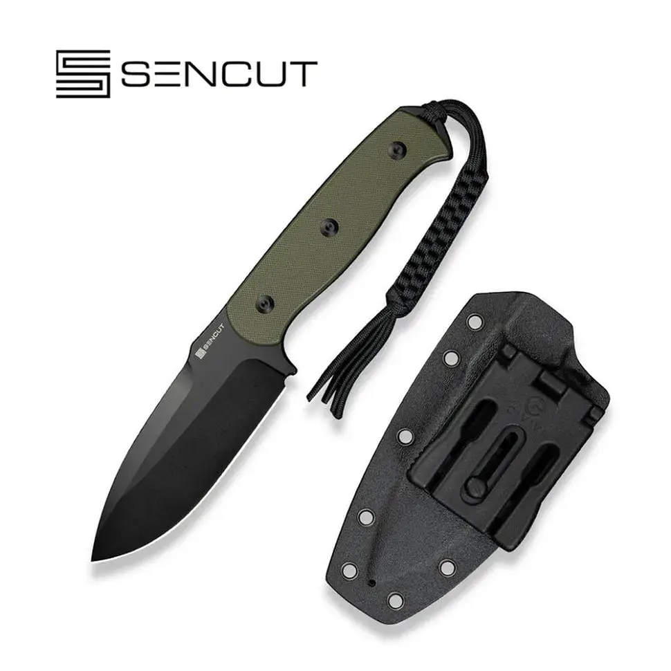 Ніж Sencut Toxodon, Green G10, Darkwash (S24036-2) - фото 9