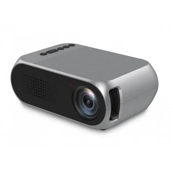 Портативний проектор Projector LED YG-320 Чорний - фото 3