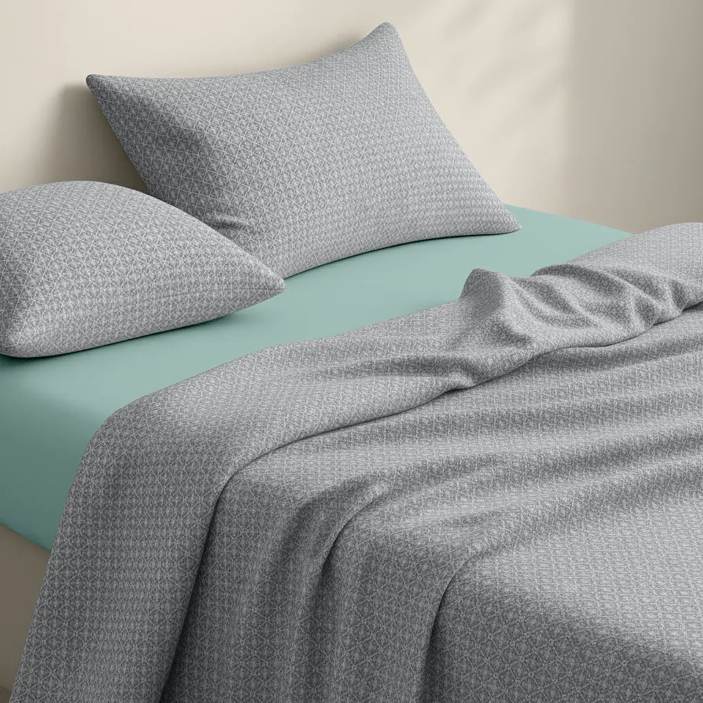 Дитяча преміум постільна білизна Cosas NORDIC WAVE CS5 110х140см (NordicWeave_66WashedCottonNevada_140) - фото 2