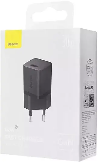 Мережевий зарядний пристрій Baseus GaN5 Fast Charger (Xiaomini) Type-C 30W CCGN070705 Purple - фото 3