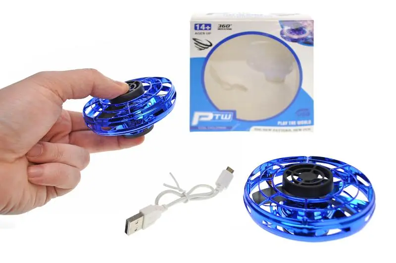 Літаючий електроспінер "FLY SPINNER" з LED-підсвічуванням в коробці 008