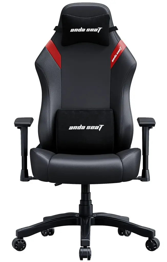 Игровое кресло Anda Seat Luna Size L Black/Red PVC (AD18-44-BR-PV) - фото 2