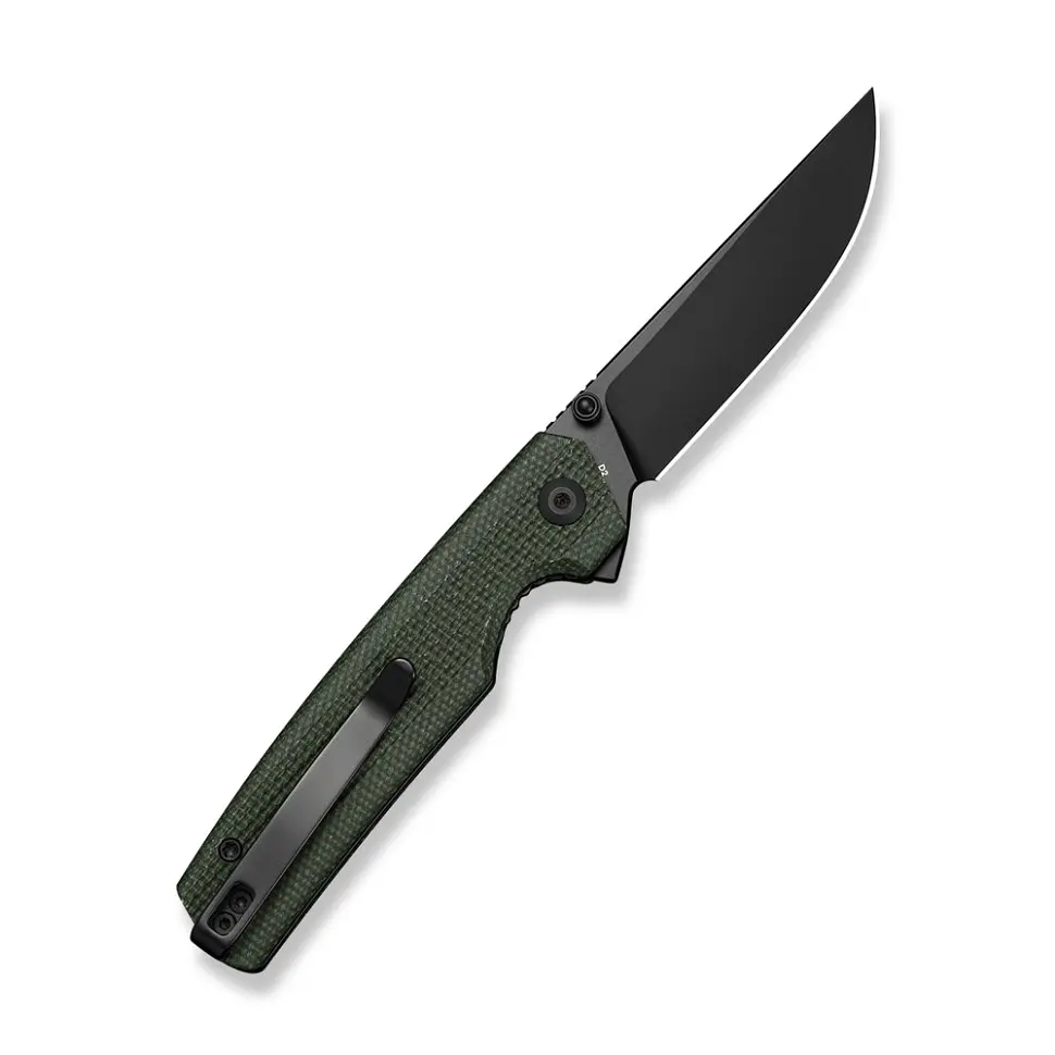 Ніж складаний кишеньковий Sencut Stria, (7,9 см) D2 / Micarta зелений - фото 2