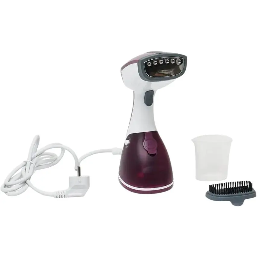 Отпариватель для одежды ручной XPRO AJ-2205 проводной вертикальный вишневый (41606-16070_768) - фото 3