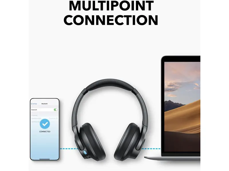 Навушники з мікрофоном ANKER SoundCore Q11i Black (A3005GA1) - фото 8