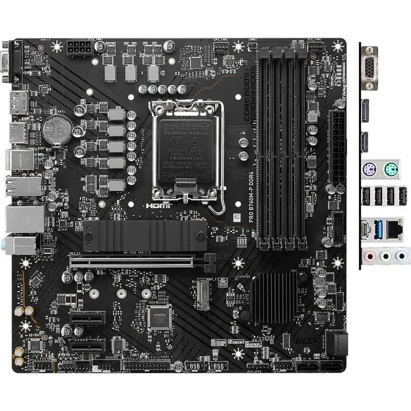 Материнська плата MSI Pro B760M-P DDR4 Socket 1700 - фото 2