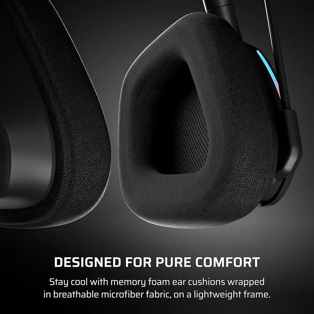 Навушники ігрові бездротові Corsair VOID WIRELESS v2 (CA-9011379) чорні - фото 7