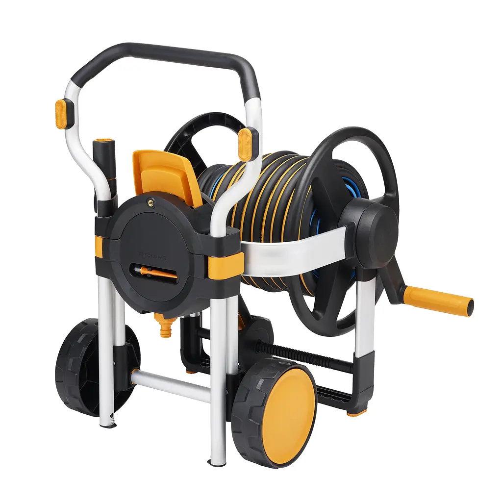 Ручна котушка Fiskars XL зі шлангом та набором аксесуарів 1062256 - фото 5