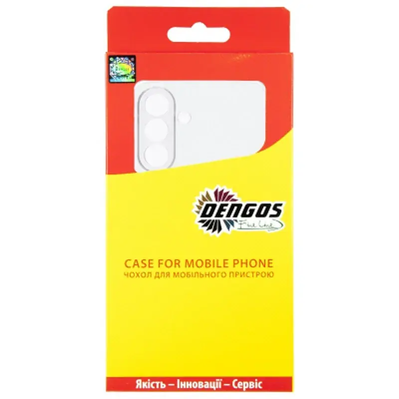 Чохол до мобільного телефона Dengos Case + Cross-body Strap Samsung Galaxy A37 Clear+Grey (DG-KM-CCRB-05) - фото 4