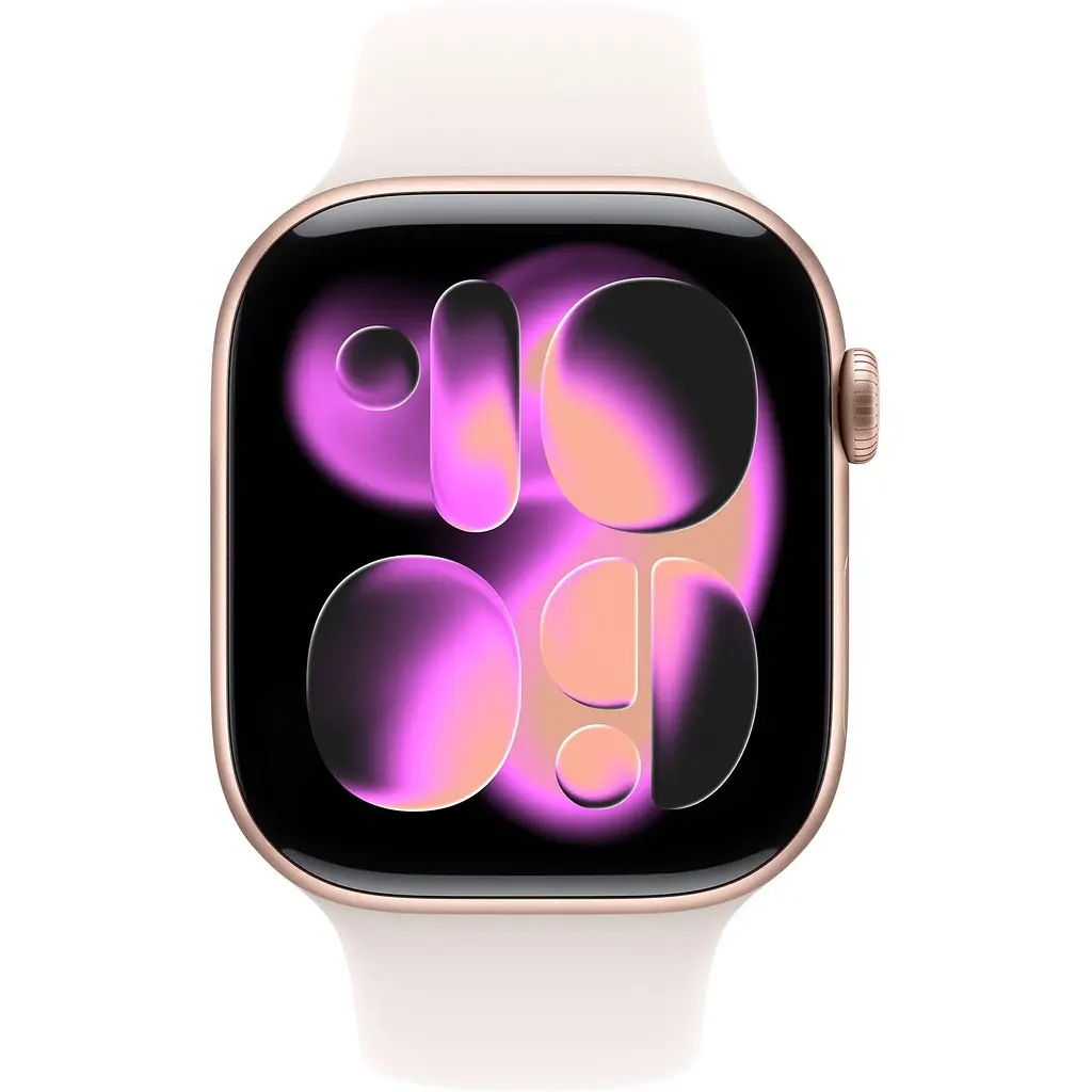 Смарт-годинник Apple Watch Series 11 GPS 42mm Rose Gold Aluminum Case with Light Blush Sport Band S/M (MEU04) [145297] - фото 2