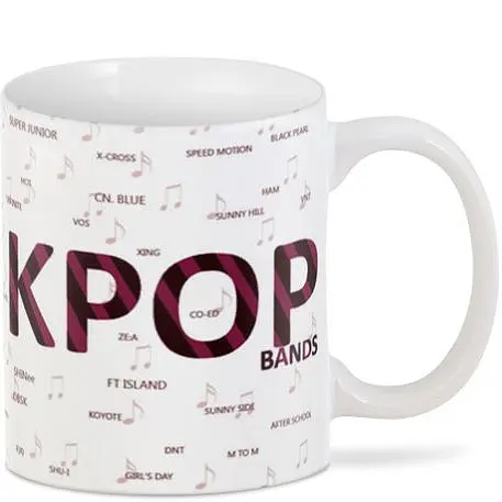 Кухоль GeekLand I love K-Pop.923 330 мл білий - фото 2
