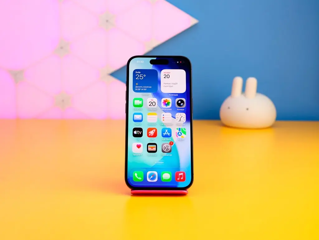 Смартфон Apple iPhone 15 Pro 256GB Black Titanium (MTV13) Б/У [174597] - фото 2