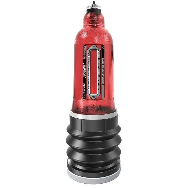 Гидропомпа Bathmate Hydromax 7 Wide Boy для увеличения члена 26х7 см красная