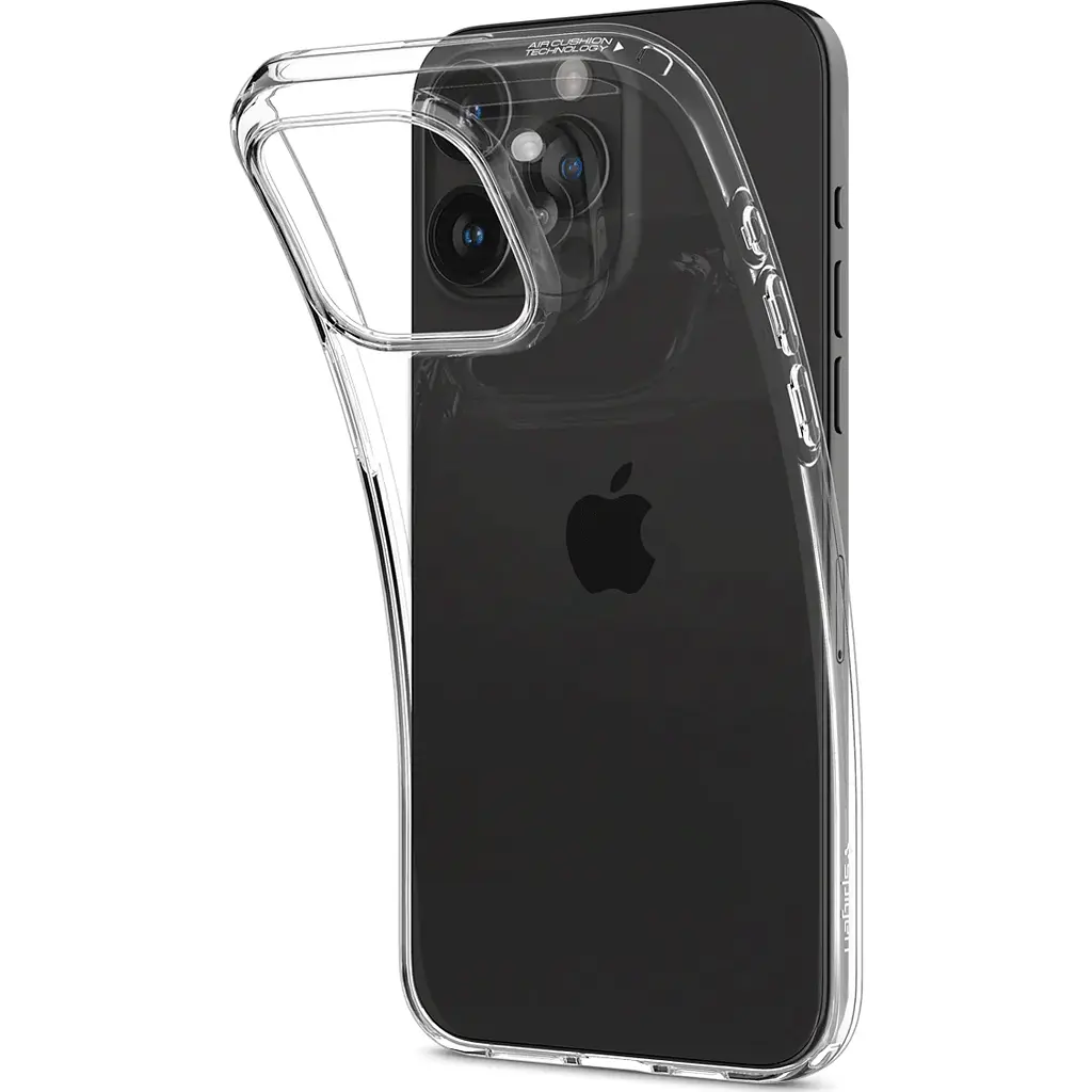 Чохол Spigen Liquid Crystal Case для iPhone 15 Pro Max Crystal Clear (ACS06557) [92876] - фото 4