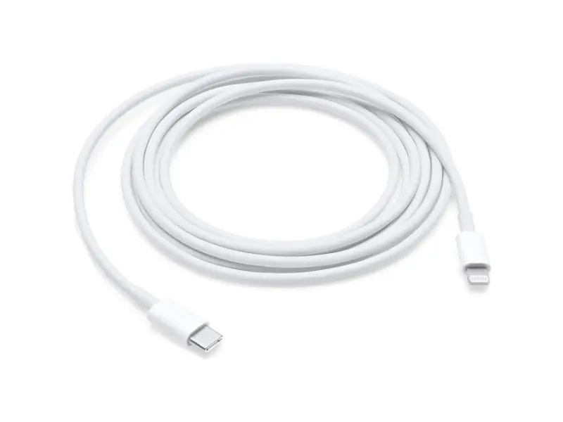 Кабель Lightning Apple USB Type-C to Lightning 2m White (MW2R3)
