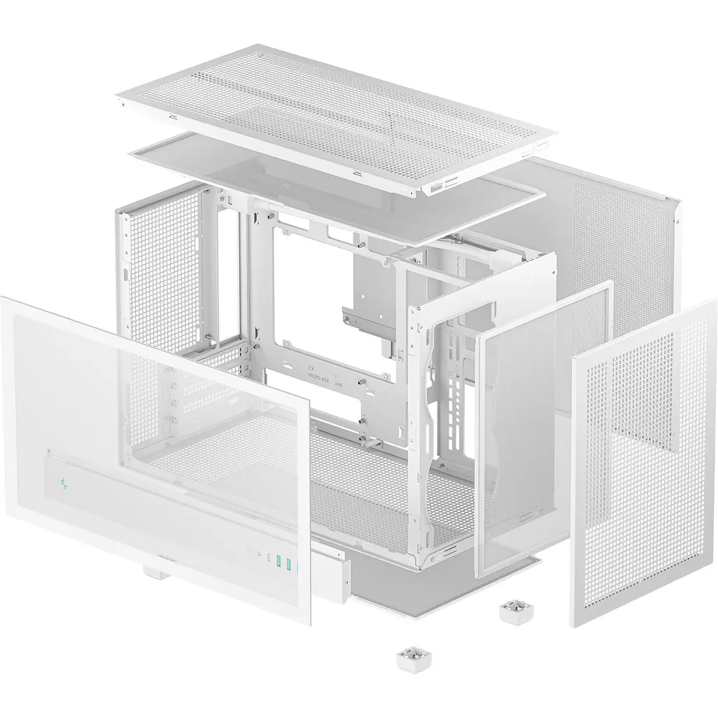 Корпус Deepcool CH260 White (R-CH260-WHNGM0-G-1) [146738] - фото 10