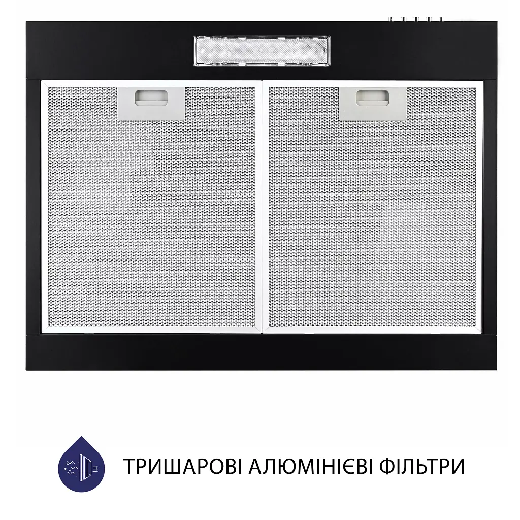 Витяжка плоска Minola HPL 612 BL - фото 5