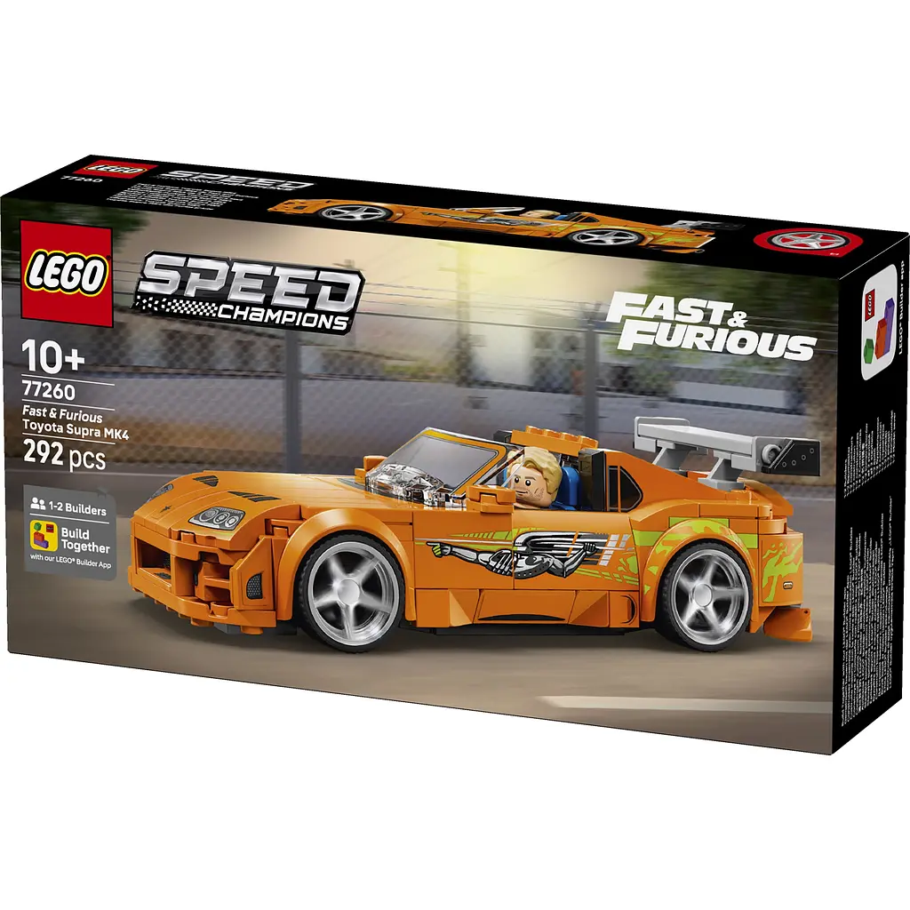 Конструктор LEGO Speed Champions Форсаж: Toyota Supra MK4 (77260) - фото 9