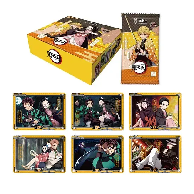 Колекційні картки бустер-упаковка Клинок розсікаючий демонів Demon Slayer CC DS 01 - фото 2