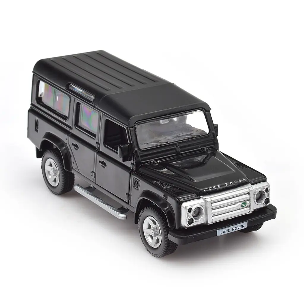 Автомодель TechnoDrive Land Rover Defender 110, 1:32, чорна (250341U) - фото 4