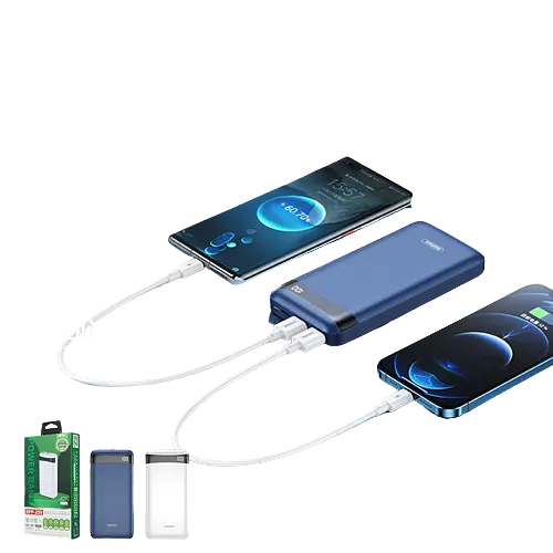 Внешний аккумулятор Remax RPP-259 20000 mAh (74 WH) синий - фото 5