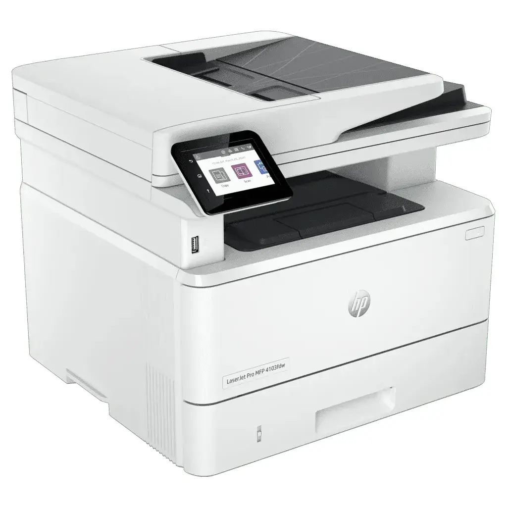 Багатофункціональний пристрій HP LaserJet Pro 4103fdw з WiFi (2Z629A) - фото 3
