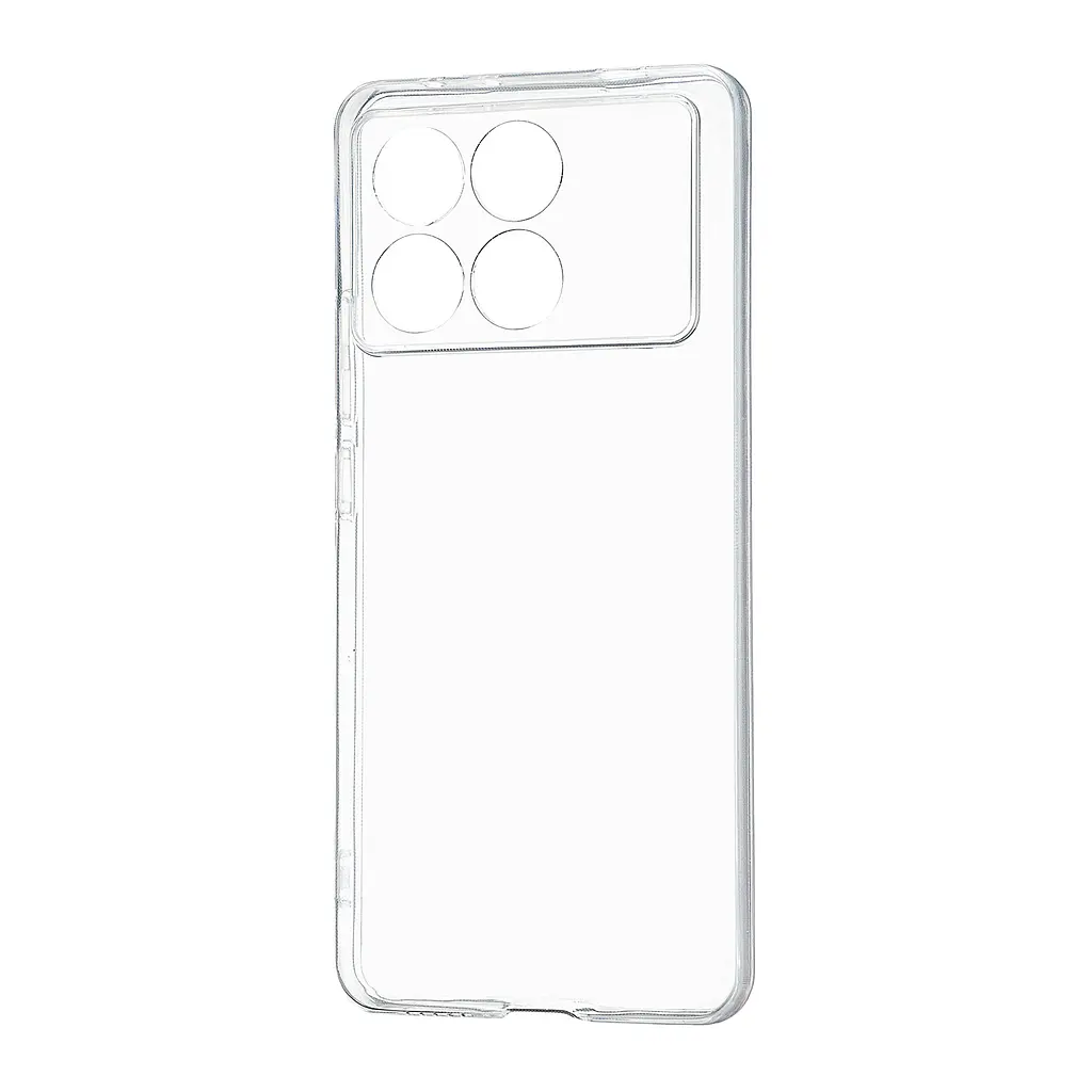 Чохол Silicone Case WS Protected Camera Xiaomi Poco X6 Pro 5G/Redmi K70E Прозорий