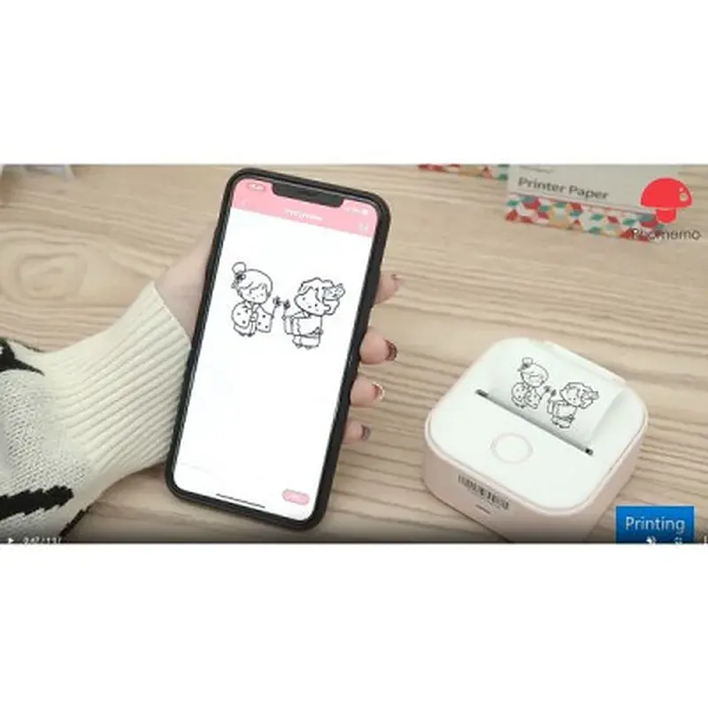 Принтер чеків UKRMARK P02GN Bluetooth, біло-зелений (900912) - фото 4
