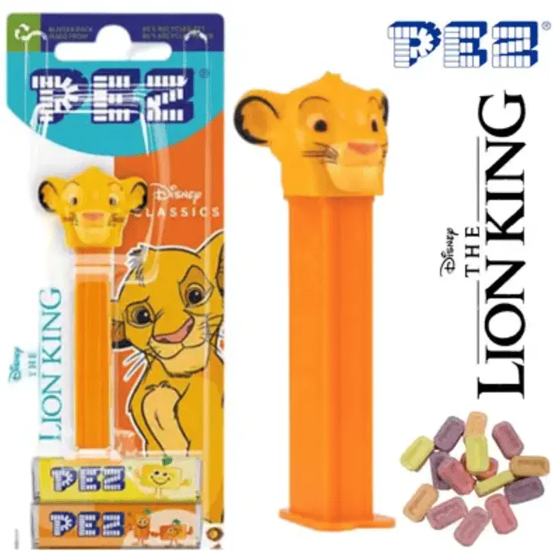 Диспенсер із цукерками Pez Disney The Lion King Simba 25.5 г - фото 2