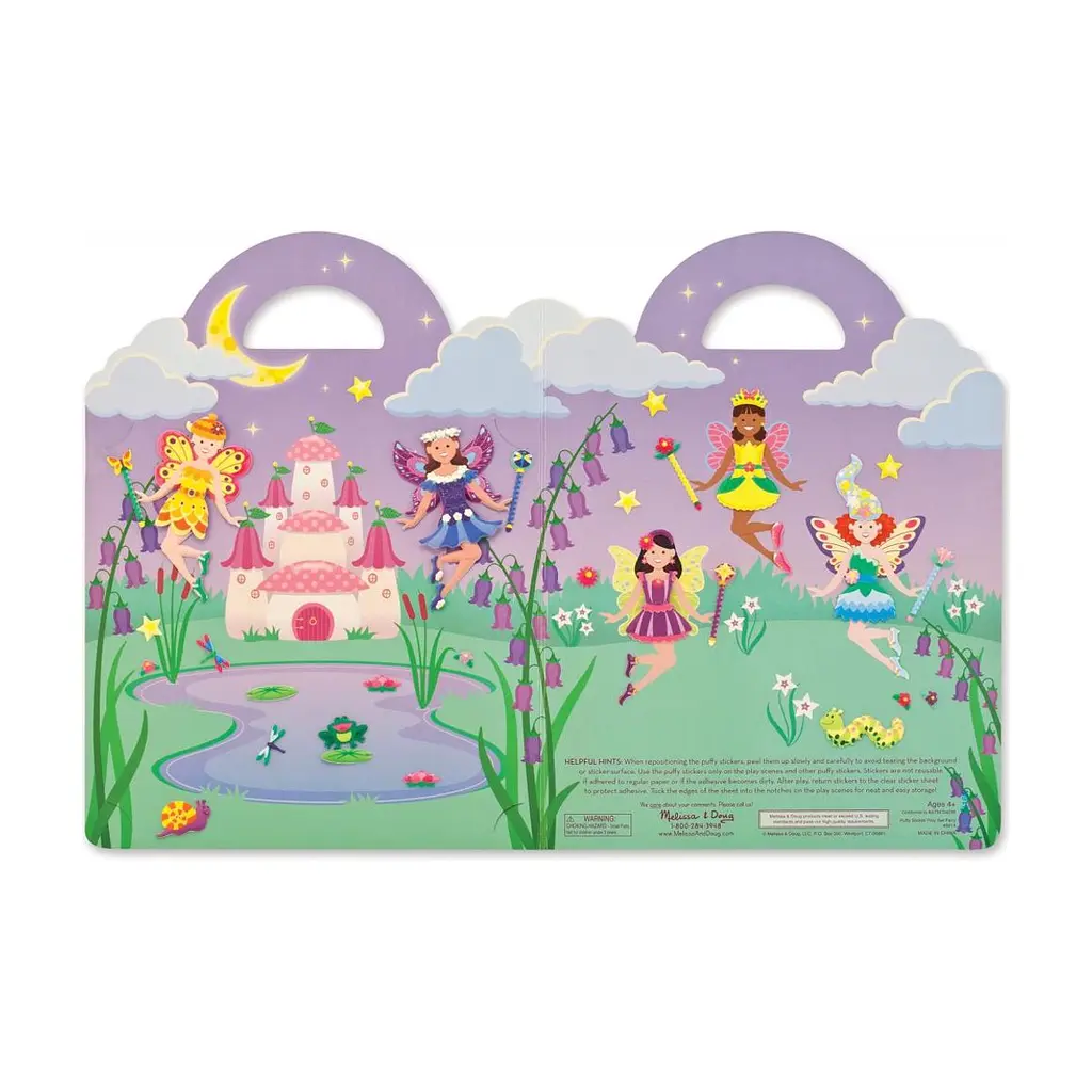 Набір для творчості Melissa & Doug Багаторазові наліпки Феї (MD19414) - фото 3