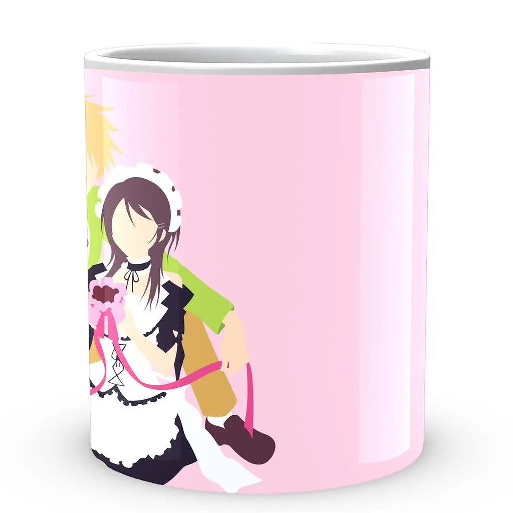 Кухоль GeekLand Kaichou wa Maid-sama Президент студ поради - покоївка! Такумі Місакі KWM 02.11 330 мл білий - фото 2