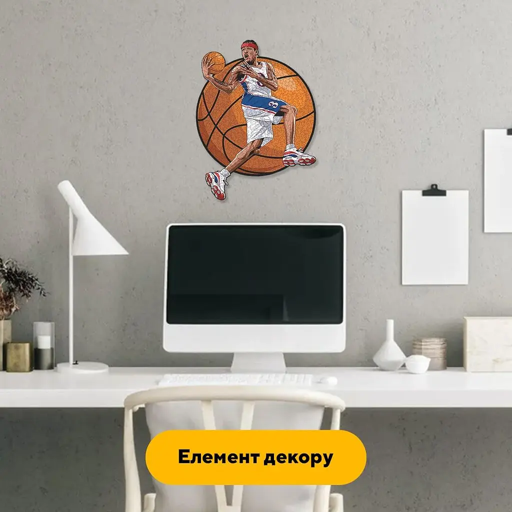 Пазл деревяний Айверсон, А4, Деревяна коробка 100 елементів - фото 6