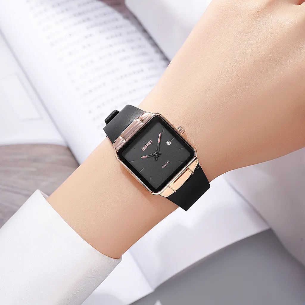 Наручний годинник жіночий 2173RGBK Rose Gold-Black Skmei acs0030194 - фото 3