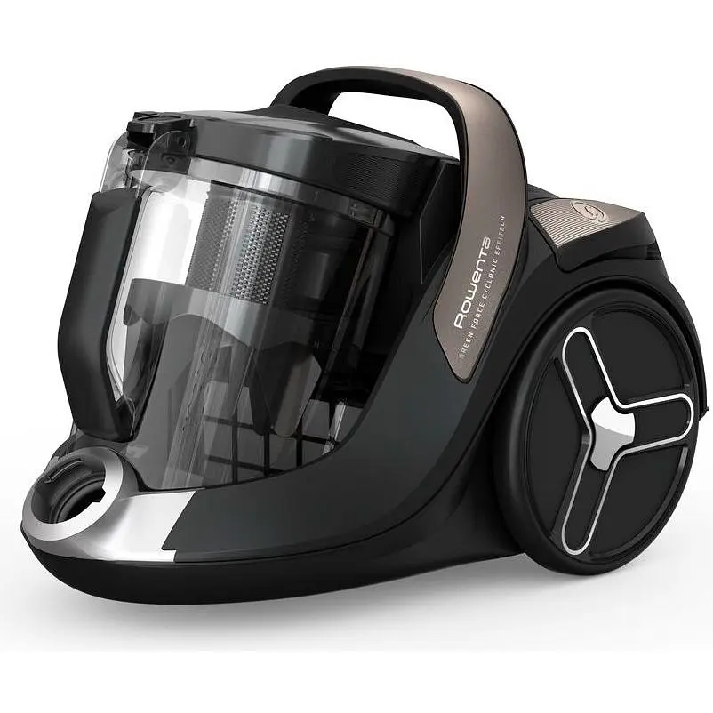 Пылесос Rowenta Green Force Cyclnic Effitech+ контейнерный черный (RO7C89EA) - фото 4