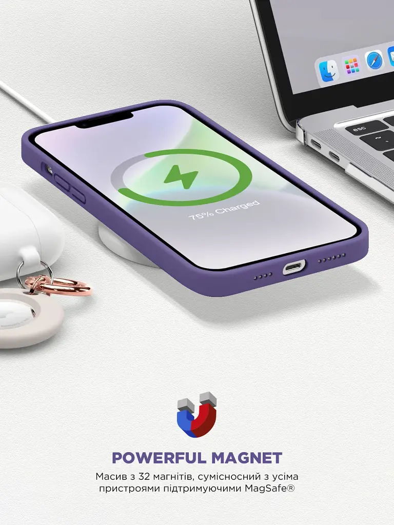 Чохол ArmorStandart ICON2 MagSafe для Apple iPhone 14 Plus Iris - фото 9