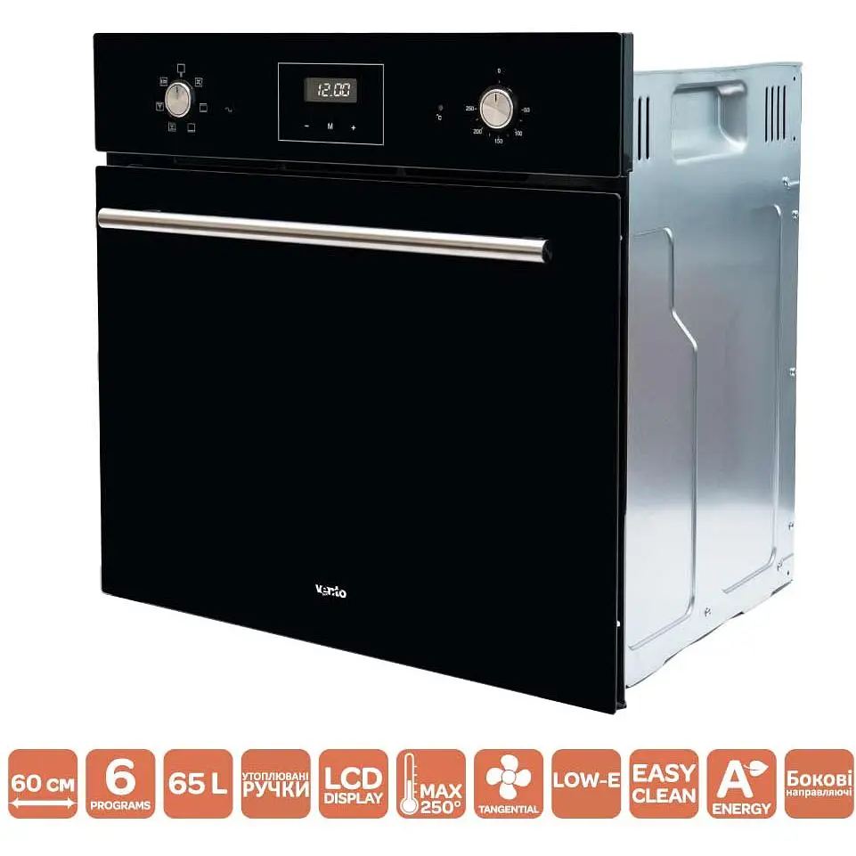 Духовой шкаф Ventolux EO60TC-6P FBG - фото 3