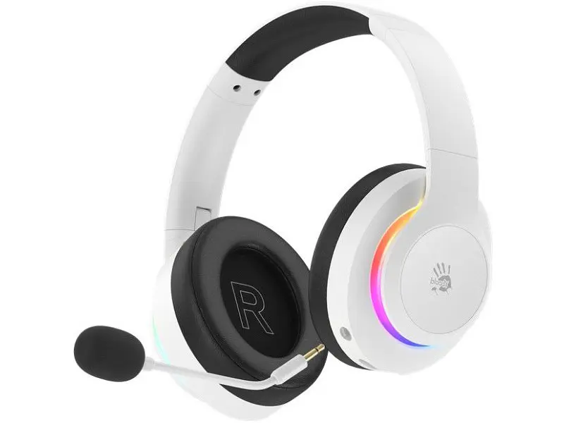 Навушники з мікрофоном A4Tech Bloody GR520 White - фото 12