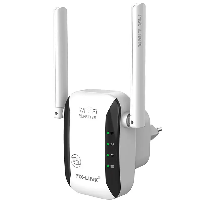 Усилитель WiFi сигнала ретранслятор Wi-Fi Pix-Link LV-WR29 2.4 GHz репитер точка доступа White (18659) - фото 2