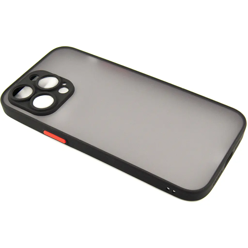 Чехол для мобильного телефона Dengos Matte iPhone 14 Pro Max (black) (DG-TPU-MATT-126) - фото 3