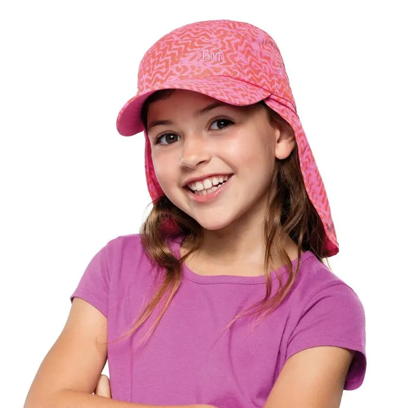Кепка Buff Kids Bimini Cap kumkara fuchsia Рожевий - фото 2