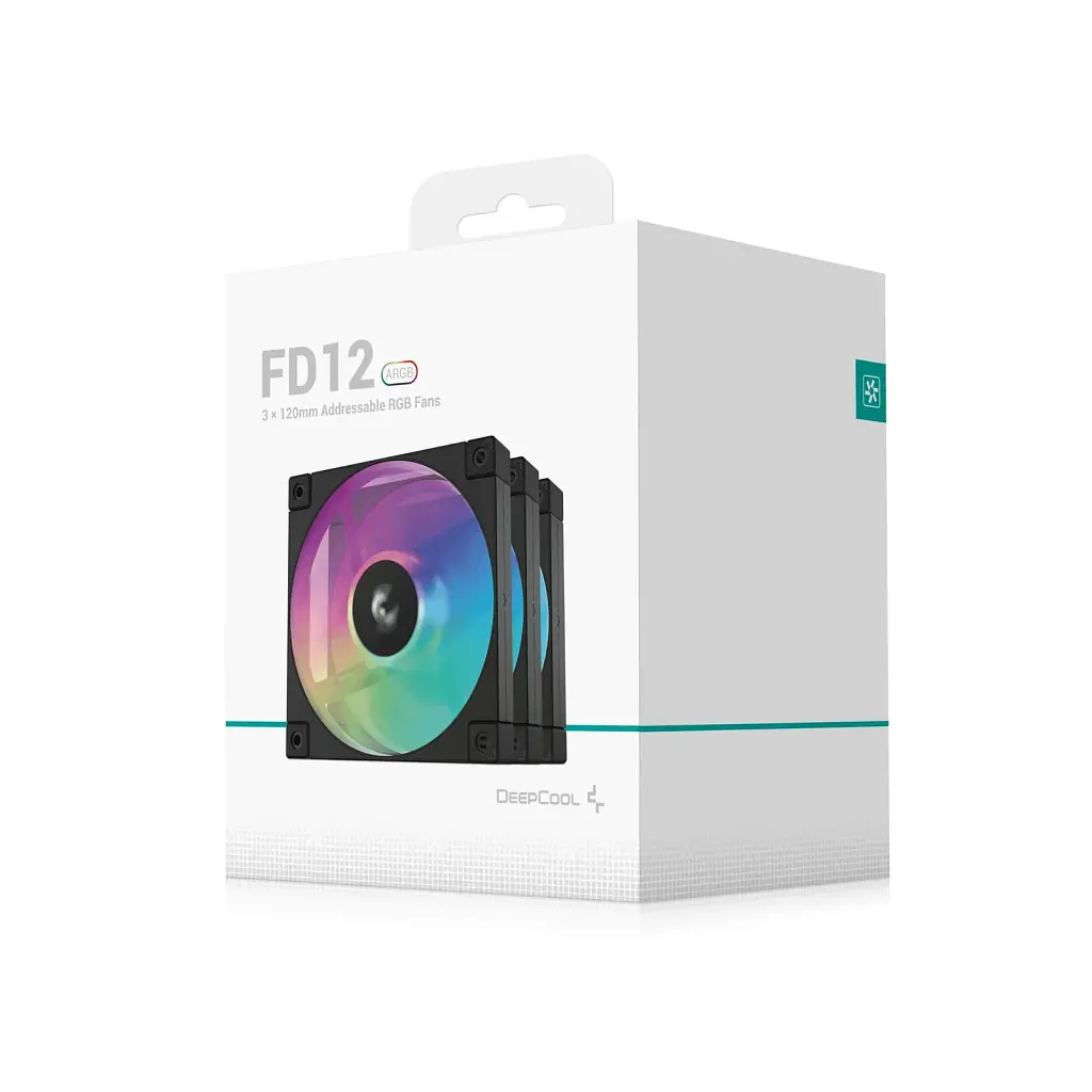 Кулер до корпусу Deepcool FD12 ARGB-3 IN 1 (R-FD12-BKAPN3-G) - фото 10