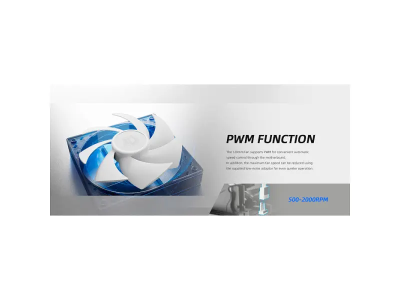 Повітряне охолодження ID-COOLING Frozn A410 DW White - фото 10