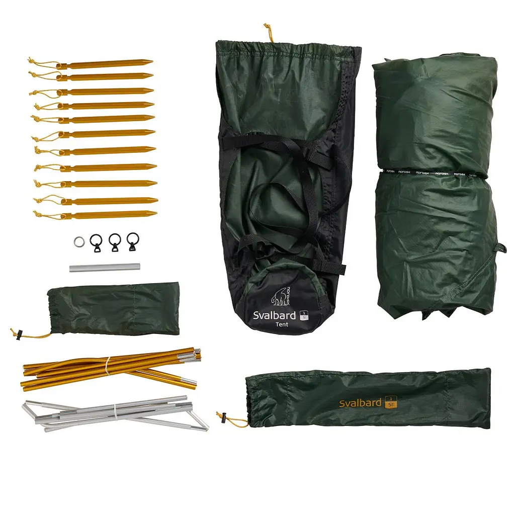 Намет Nordisk Svalbard 1 SI (2.0) Deep Forest Green (10921201) - фото 3