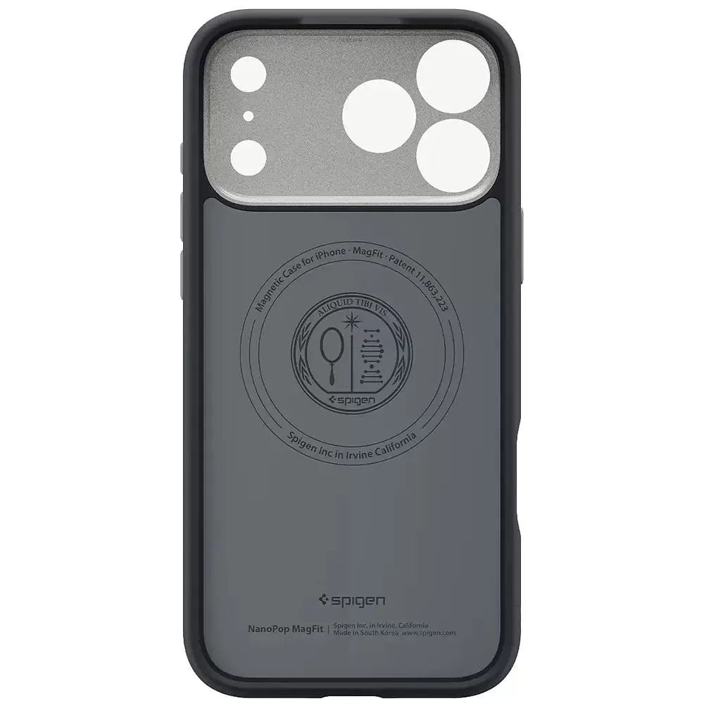 Чохол Spigen для iPhone 17 Pro Max, Nano Pop MagFit, Black Sesame teh0019338 - фото 3
