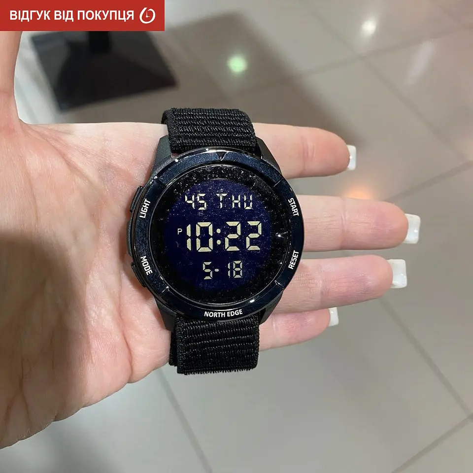 Годинник North Edge Terrax Green, 2 ремінця - фото 19